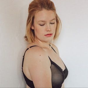 Black Sheer Bra
